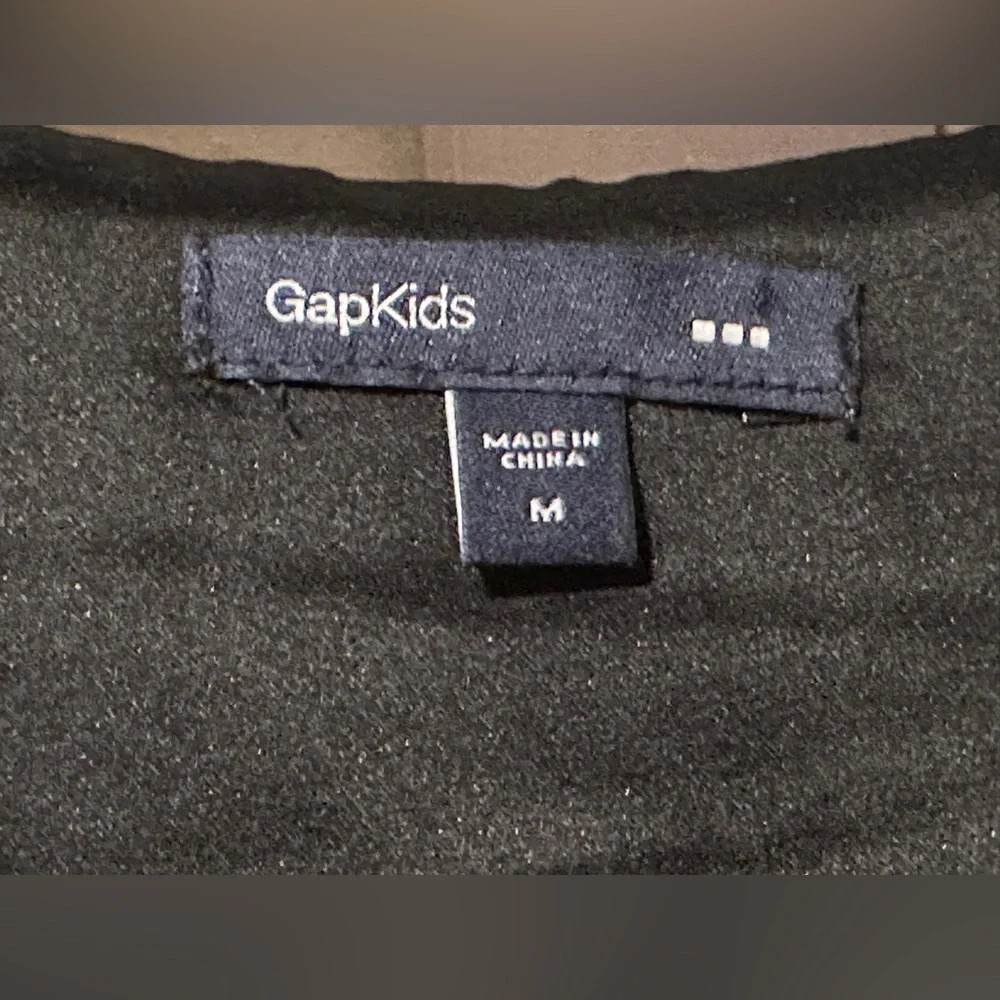 GapKids Gap Black & White Plaid Wool Tweed Sleeveless Dress Girl’s Medium